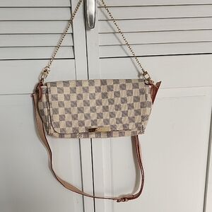 Checkered Shoulder Bag